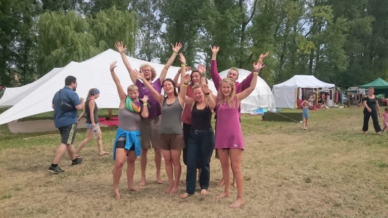 Ein Teil des Teams der Jugendaktion Auerworld